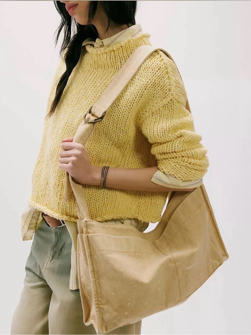NWT Free People Camp Crush sling bag